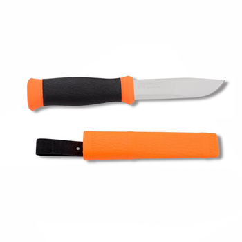 Ніж із чохлом Morakniv 12057 Outdoor 2000 Orange, нержавіюча сталь, 220 мм