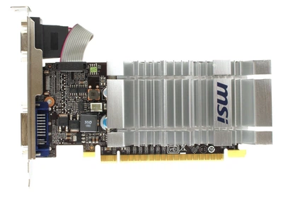 Видеокарта MSI PCI-Ex NVidia GeFORCE 8400 GS 1GB DDR3 ( 64 BIT ) ( DVI, VGA ) Б/У