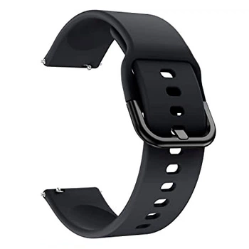 Силіконовий ремінець One Watchbands чорний для Samsung Galaxy Watch Active - розмір L (WB0021ONEBLACKA)