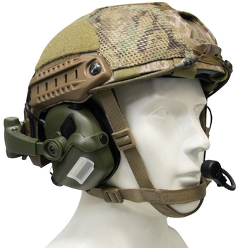 Наушники тактические активные с микрофоном Earmor M32X-Mark3 MilPro Foliage Green (M32X-MARK3-FG)