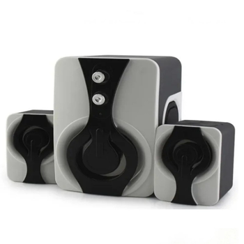Акустична система USB SPEAKER FT - 2060 колонки для комп'ютера і ноутбука 2.1 з сабвуфером і сателітами 9 W