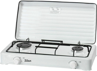 Настільна плита газова Zilan ZLN0025 White