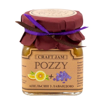 Джем Pozzy Апельсин с лавандой 130 г