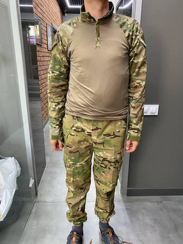Армейская Кофта Убакс, мультикам Койот, размер M, тактическая рубашка Убакс мультикам
