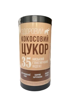 Кокосовый сахар органический Jaggery в тубусе 400 г Чиста Флора (4820143681951)
