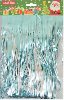Мишура новогодняя Сноу бум из фольги 200 х 9 см в ассортименте (цвет по наличию)