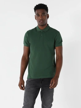 Поло длинное мужское Colin's CLTKTTSHM0766200GRE S Dark Green