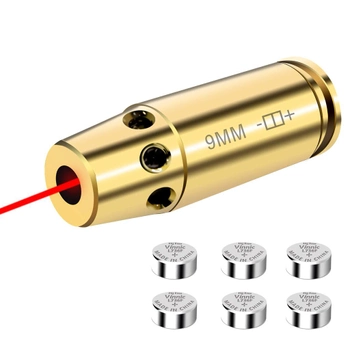 Лазерный патрон для холодной пристрелки калибр 9 мм