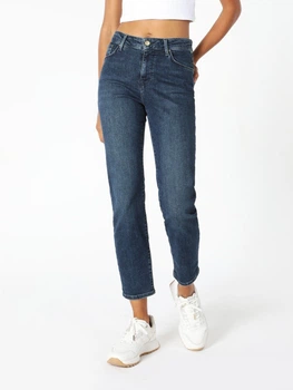 Джинсы Slim Fit женские Colin's 703 Carla CL1060396DN42169 27-30 Темно-синие (8683197386342)
