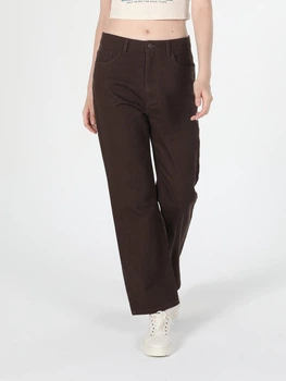 Джинси Regular fit жіночі Colin's CL1060734BRW 36 Коричневі (8683197319562)