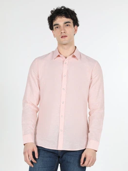 Сорочка чоловіча Colin's CL1041771LSM M Light Salmon (8683197235596)