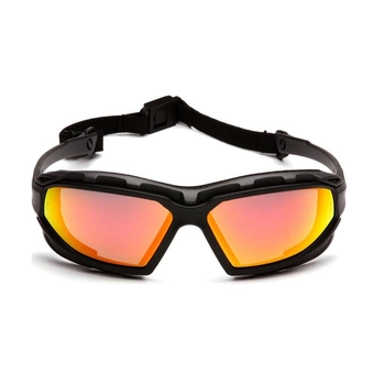 Стрілецькі окуляри Pyramex Highlander Plus Safety Goggles Red