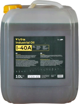 Індустріальна олива І40-А (Vira) Веретенне 10л. VI0323