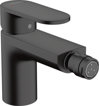 Змішувач HANSGROHE Vernis Blend для біде з донним клапаном pop-up Matt Black (71210670)