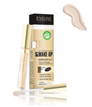 Жидкий корректор Eveline Cosmetics «Art Professional Make-Up 2в1» №08 porcelain 7 мл