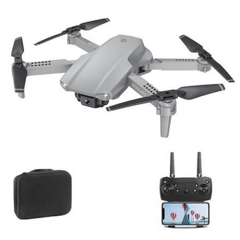 Квадрокоптер EACHINE E99 2022 GREY – дрон С 4K и HD камерами, оптическим позиционированием, барометром и FPV, до 20 мин в кейсе -