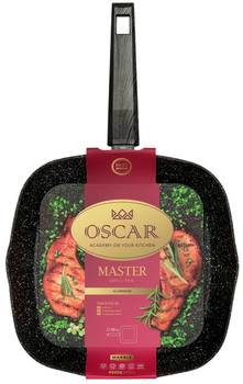 Сковорода гриль Oscar Master 28 см (OSR-8102-28)