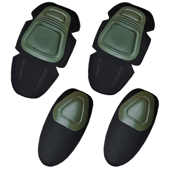 Тактические защитные наколенники налокотники Han-Wild GEN2 Green защитный набор для суставов taktical LOZ