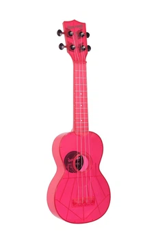Укулеле KALA WATERMAN FLUORESCENT PINK SOPRANO UKULELE (231452)