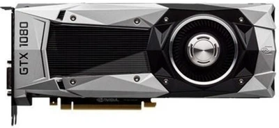 Відеокарта GTX 1080 8GB Nvidia Founders Edition GDDR5X (256bit) (1607/10000) (DVI, HDMI, 3xDisplayPort) (900-1G413-2500-000) Б/В