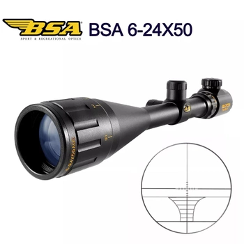 Оптический прицел BSA 6-24x50 AOE Iluminated Reticle