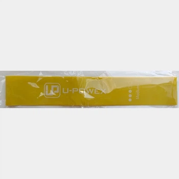 Фитнес резинка U-Powex 14 кг Желтая