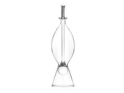 Годівниця скляна з дозатором AQUA-TECH Elegance Glass Feeder Olive (AT-EGFO)