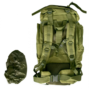 Тактичний рюкзак WOW A21 Чоловічий рюкзак тактичний похідний рюкзак 70 л Олива