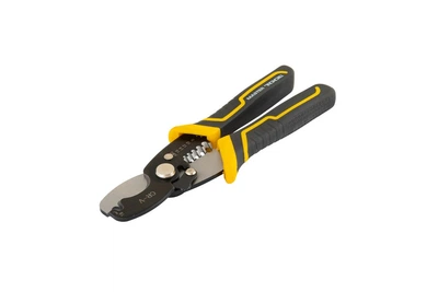 Кабелеріз із знімачом ізоляції MASTERTOOL 10.5 мм 1.3–8.0 мм² Mn65 75-2275