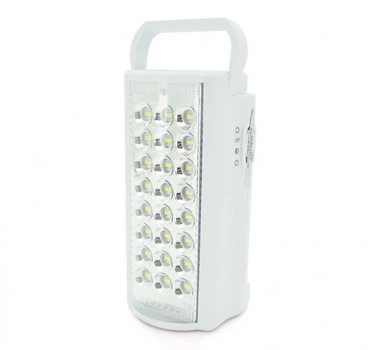Переносной аккумуляторный светодиодный фонарь Almina LED 220V светильник с функцией Power Bank Белый