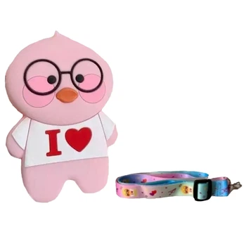 Сумочка силиконовая, C4352 утенок Розовый A-Toys C4352(Pink)