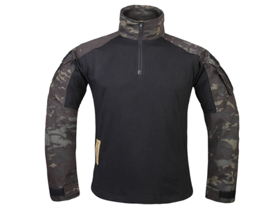 Тактическая боевая рубашка (Убакс) Gen3 Emerson Черный мультикамуфляж L