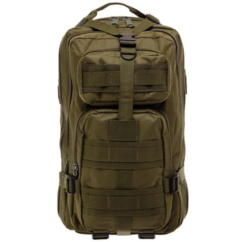 Рюкзак тактический штурмовой SILVER KNIGHT TY-5710 размер 42х21х18см 20л Оливковый