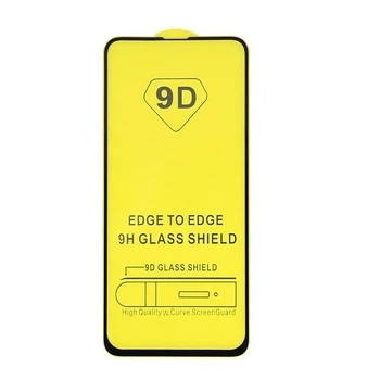 Защитное стекло TDG 9D для Samsung Galaxy A21s (A217) Full Glue черный 0,26 мм в упаковке