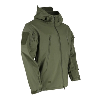 Тактична куртка Tactical Softshell Jacket SHARK SKIN Розміри L-M Green Black