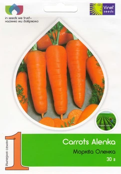 Семена моркови Аленка 30 г, Империя семян