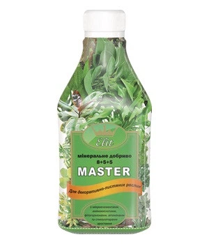 Rost Master Elit (Рост Мастер Элит) для декоративно-лиственных 300 мл минеральное удобрение NPK 8.5.5, Киссон