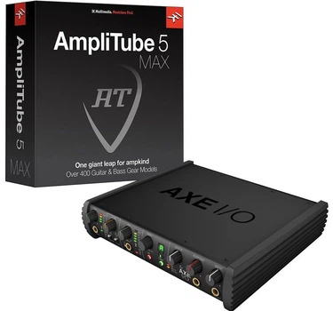 Аудиоинтерфейс IK Multimedia AXE I/O + AmpliTube 5 MAX Bundle