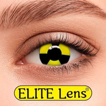 Контактные линзы Elite Lens Кольорові "Радіація" - +2,5 +2.5 2 шт. 8.6