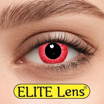 Контактные линзы Elite Lens Кольорові "Ред ободок" +5.75 2 шт. 8.6
