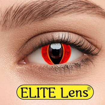 Контактні лінзи Elite Lens Кольорові "Кет Ред" - -10,5 -10.5 2 шт. 8.6
