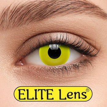 Контактные линзы Elite Lens Кольорові "Елоу" - -10,5 -10.5 2 шт. 8.6