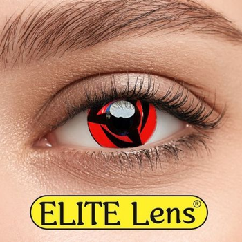 Контактные линзы Elite Lens Кольорові "Шарінган Какаши" - +5,5 +5.5 2 шт. 8.6