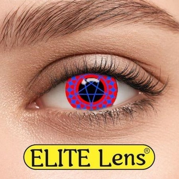 Контактные линзы Elite Lens Кольорові "Сіель Ред" - +3,25 +3.25 2 шт. 8.6