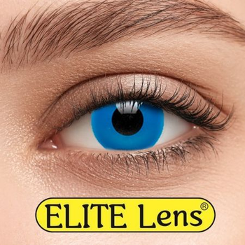 Контактні лінзи Elite Lens Кольорові "Ультраблу" - +4,25+4.25 2 шт. 8.6