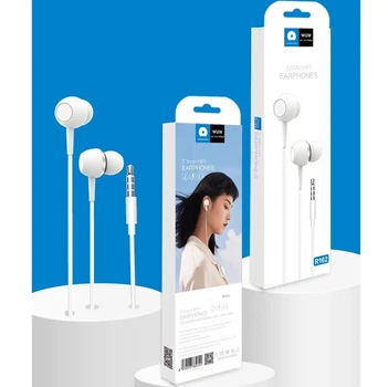 Стерео навушники гарнітура WUW R162 White