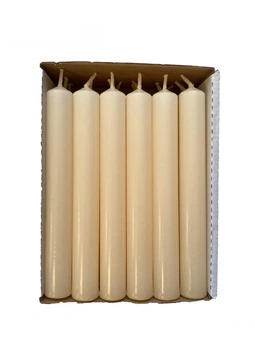 Набір свічок 18шт Bartek Candles 21*170мм кремові