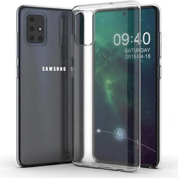 Чехол прозрачный Epik Ultra Slim 1.0mm для Samsung Galaxy A51 Бесцветный (прозрачный)