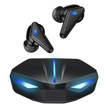 Ігрові водонепроникні bluetooth навушники K55 з LED підсвічуванням Геймерські бездротові навушники