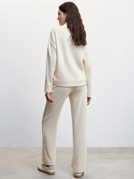 Mango Ribbed knit trousers - 47071251-05